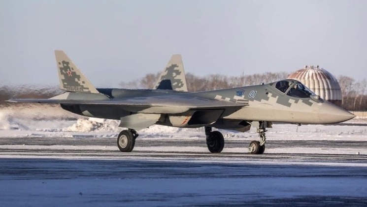 Su-57 First Serial Production Aircraft Delivered in 2020