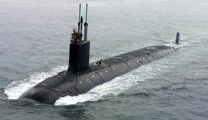 U.S. Navy Virginia Class Nuclear Powered Attack Submarine