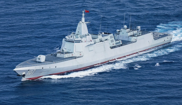 Chinese Type 055 ‘Super Destroyer’ Conducts High Intensity Anti-Submarine Warfare Drills in the South China Sea