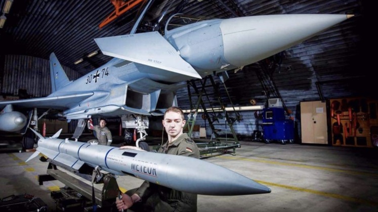 Meteor Prototype and German Eurofighter Meteor Prototype and German Eurofighter