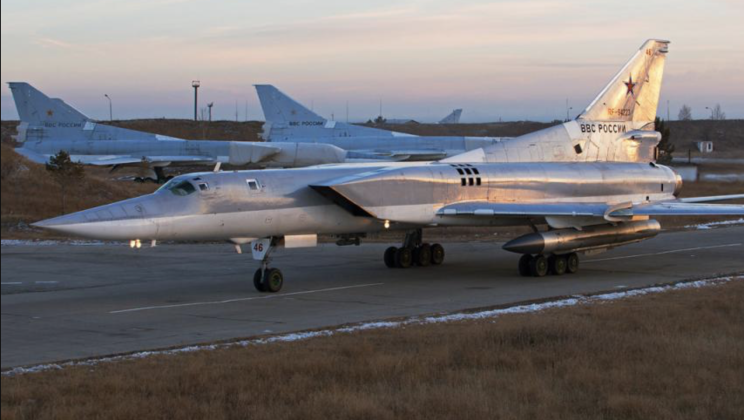 Tu-22M3 Bomber with Kh-22 Cruise Missile