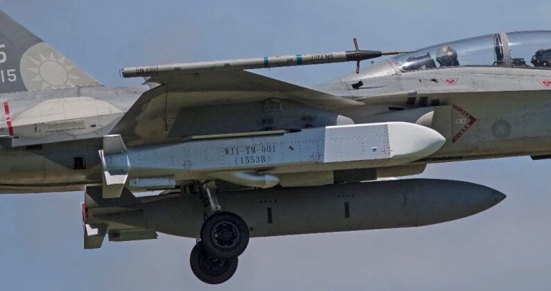 Wan Chien Cruise Missiles Carried By F-CK Ching Kuo Fighter Wan Chien Cruise Missiles Carried By F-CK Ching Kuo Fighter