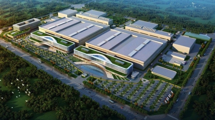Illustration of Fujian Jinhua Integrated Circuit Co $6 billion Memory Chip Complex Near the Taiwan Strait - The Firm Was Previously Targeted By U.S. Sanctions Illustration of Fujian Jinhua Integrated Circuit Co $6 billion Memory Chip Complex Near the Taiwan Strait - The Firm Was Previously Targeted By U.S. Sanctions