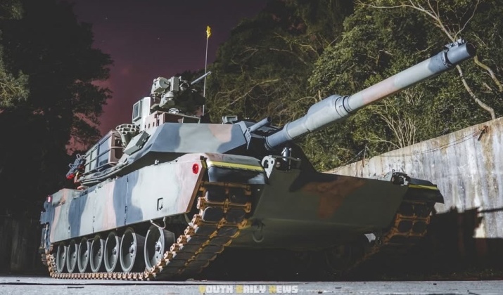 Republic of China Army M1A2 Abrams During City Warfare Exercises in December 2025