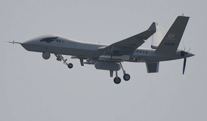 Chinese Coast Guard Begins First Wing Loong II Long Range Drone Patrols Around Taiwan
