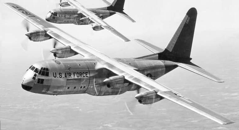 Pre-Vietnam War Era C-130 Transports During the 1950s