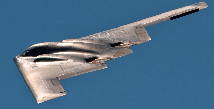 U.S. Air Force B-2 Spirit Intercontinental Range Strategic Bomber