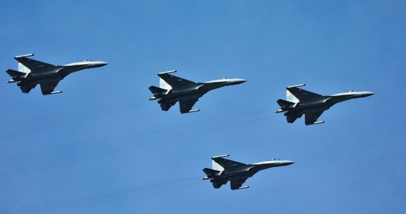 February 2026 Images of Chinese PLA Air Force Su-35 Fighters