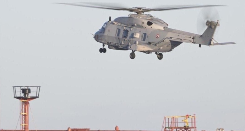 French Forces Boarding Russia-Linked Tanker Grinch in January 2026