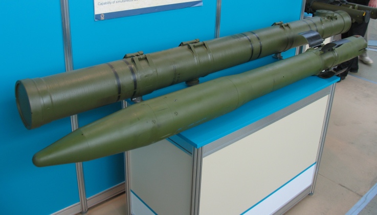 Khrizantema Anti-Tank Missile and Launcher