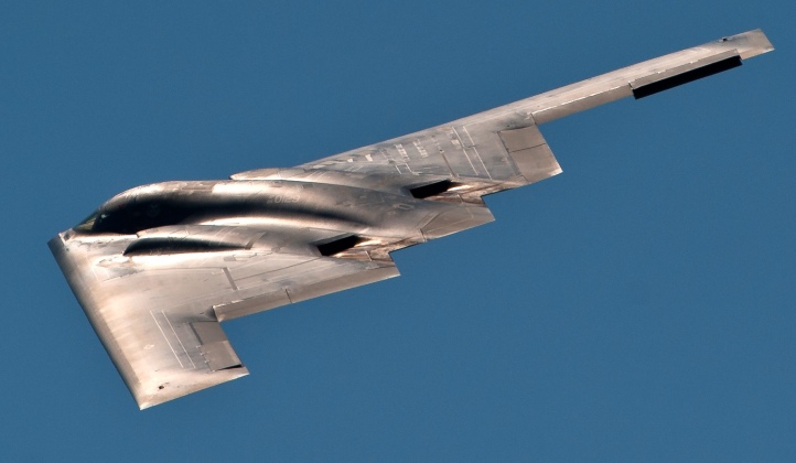 U.S. Air Force B-2 Spirit Intercontinental Range Strategic Bomber