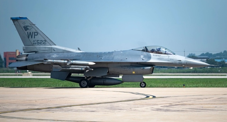U.S. Air Force F-16C at Osan Air Base