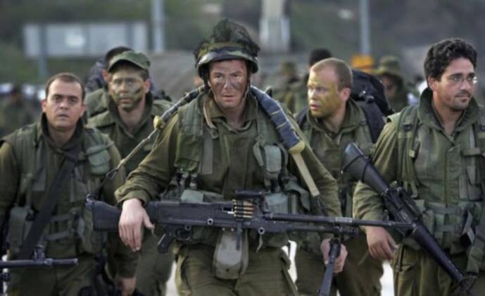 Israeli Army Personnel in Southern Lebanon