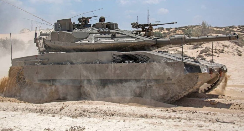 Israeli Army Merkava IV Main Battle Tank
