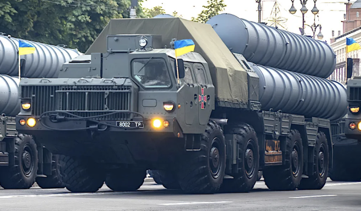 Launcher From Ukrainian Air Force S-300PS/PT Air Defence System