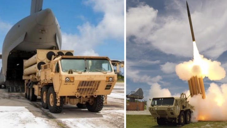Missile Launchers From THAAD System