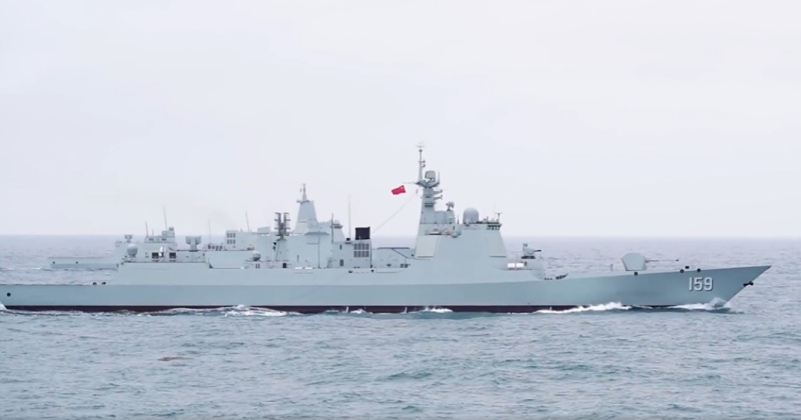 Destroyer Xigaze de classe 052D de la marine chinoise de l'Armée populaire de libération