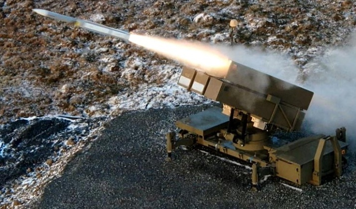 Surface-to-Air Missile Launch From NASAMS