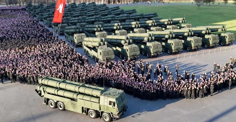 Delivery of 50 KN-25 Launchers to the Korean People`s Army in February 2026