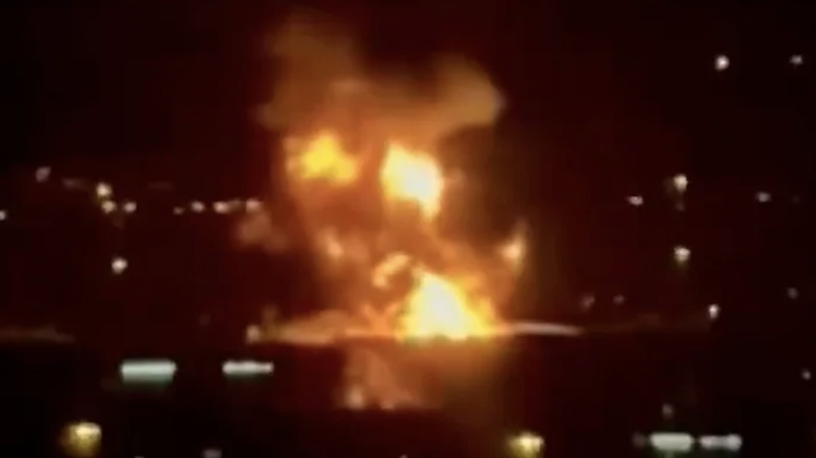 Large Fire After Iranian Strike on Dubai International Airport