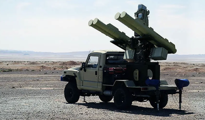 Launcher From Majid Short Range Air Defence System