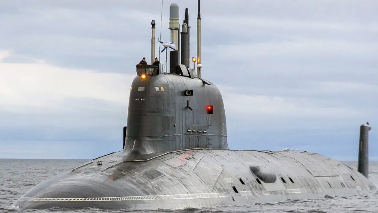 Russian Navy Yasen Class Nuclear Powered Attack Submarine