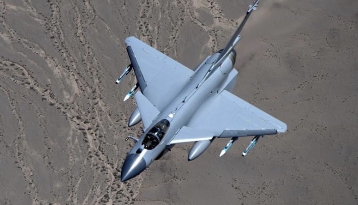 J-10CJ-10C Fighter with External Fuel Tanks and PL-15 and PL-10 Air-to-Air Missiles