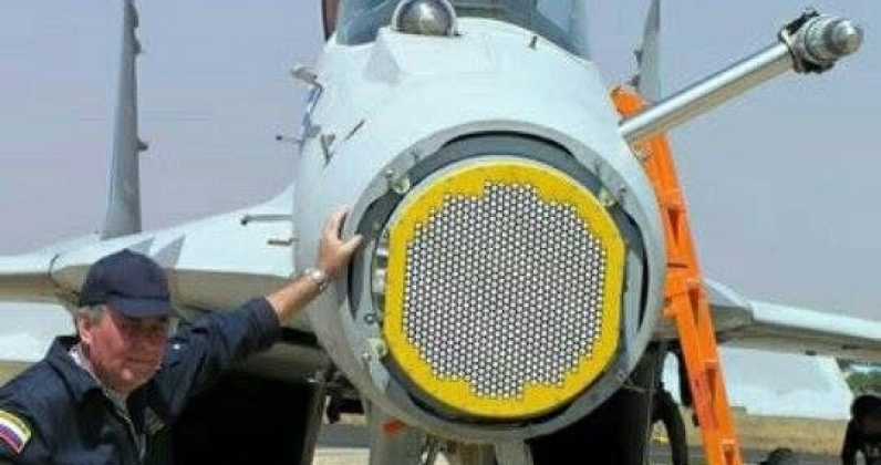 Zhuk-AE AESA Radar on MiG-35 Fighter