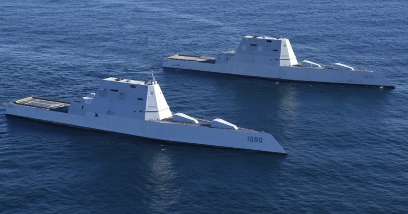 World's Most Costly Destroyers See $452 Million Price Rise to $9.5 Billion  Each: Zumwalt Class Ships Still Not Operational