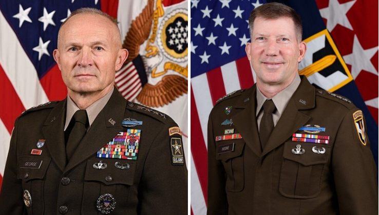 Dismissed Generals Randy George and David Hodne Dismissed Generals Randy George and David Hodne