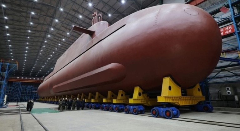 North Korean Nuclear Powered Attack Submarine Unveiled in December 2025