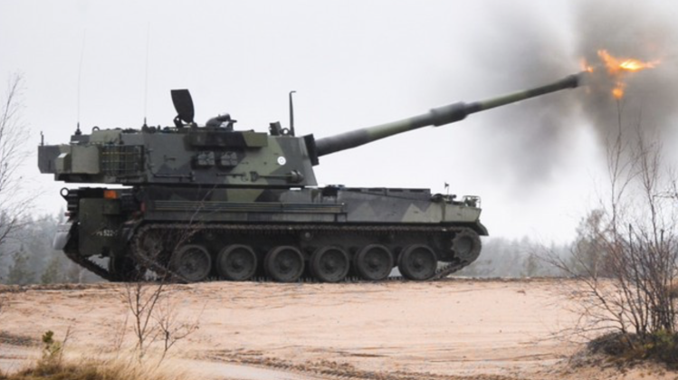 Finnish Army K9 Self-Propelled Howitzer
