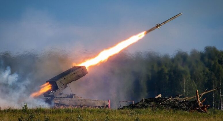 Launch From TOS-1A System