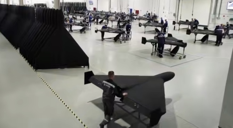 Russian Geran-2 Single Use Attack Drone and Production Facility