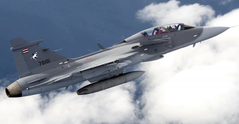 Gripen D Light Fighter in Royal Thai Air Force Service