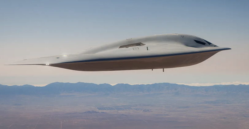 B-21 Prototype in Flight