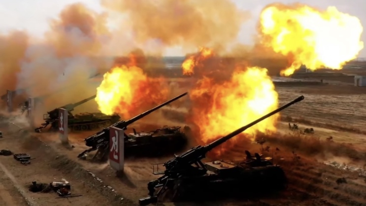 North Korean 170mm Howitzers North Korean 170mm Howitzers