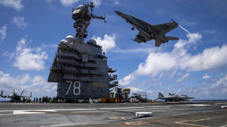 Operations on Supercarrier USS Gerald Ford Operations on Supercarrier USS Gerald Ford
