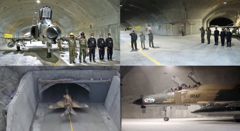 Images From Iranian Underground Air Base Eagle 44