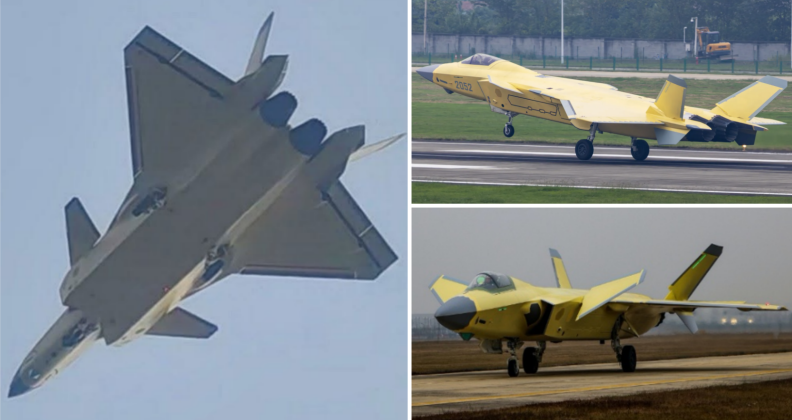 J-20A Fighters with New WS-15 Engines J-20A Fighters with New WS-15 Engines