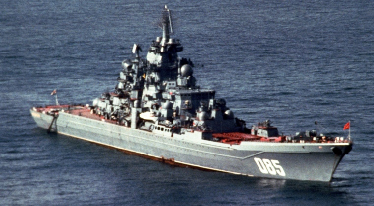 Admiral Nakhimov in Soviet Navy Service - Then Named the Kalinin