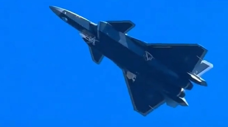J-20A Fighter with the Air Force 1st Air Brigade at Anshan