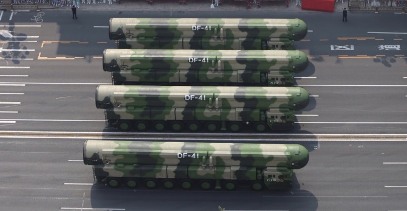 DF-41 Intercontinental Range Ballistic Missiles - These Were Developed in Parallel to the JL-3 and are Thought to Share Common Technologies 