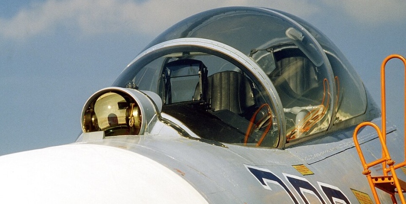 IRST System on Soviet Su-27UB Fighter IRST System on Soviet Su-27UB Fighter