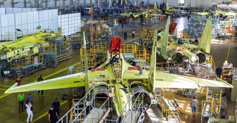 Su-35 Production at the Komsomolsk-on-Amur Aircraft Plant Su-35 Production at the Komsomolsk-on-Amur Aircraft Plant
