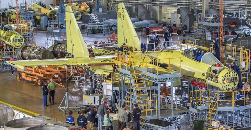 Su-35 Production at the Komsomolsk-on-Amur Aircraft Plant Su-35 Production at the Komsomolsk-on-Amur Aircraft Plant