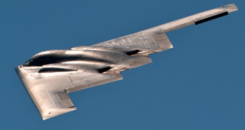 U.S. Air Force B-2 Spirit Intercontinental Range Strategic Bomber