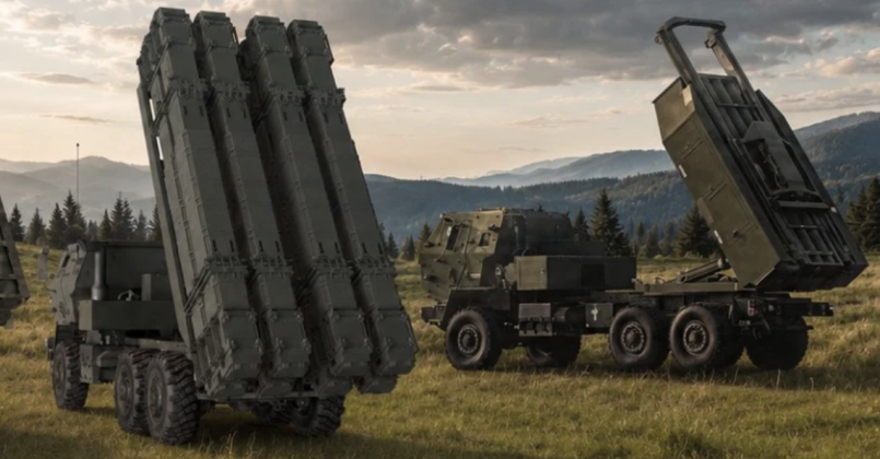 HIMARS FLEX in Rocket (left) and Missile Configurations HIMARS FLEX in Rocket (left) and Missile Configurations