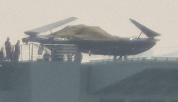 GJ-11 Unmanned Stealth Fighter on Carrier Sichuan GJ-11 Unmanned Stealth Fighter on Carrier Sichuan
