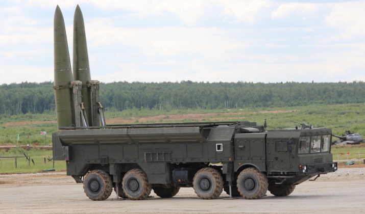 Launcher from Iskander-M System Launcher from Iskander-M System